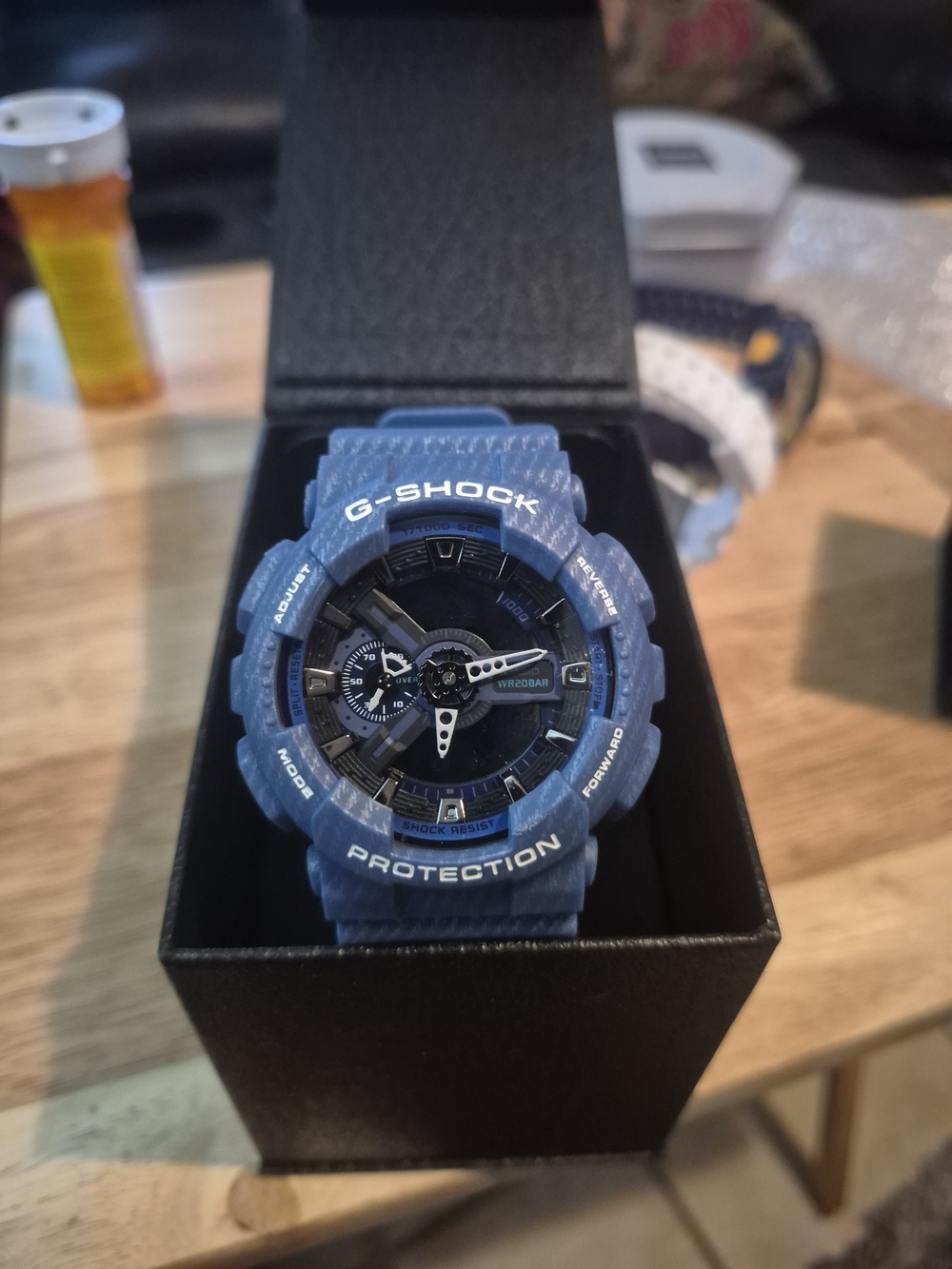 G-SHOCK Blue Resin Sport Watch